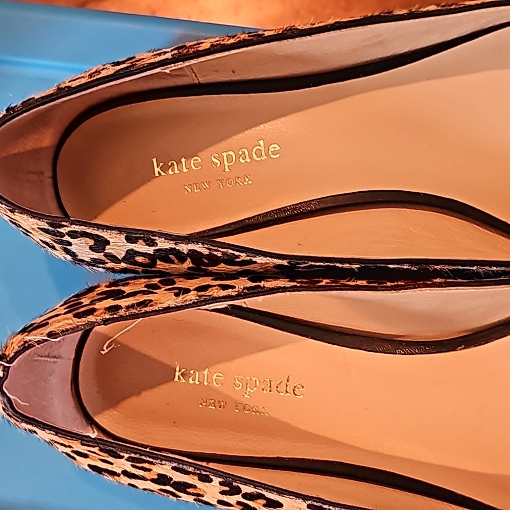 Kate Spade Leopard Print Shoea - Picture 3 of 3